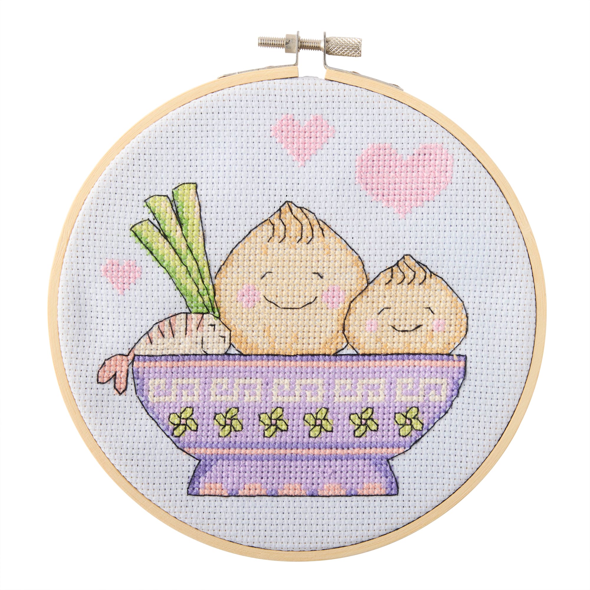 Summer Dumplings Counted Cross Stitch Kit by Loops & Threads®